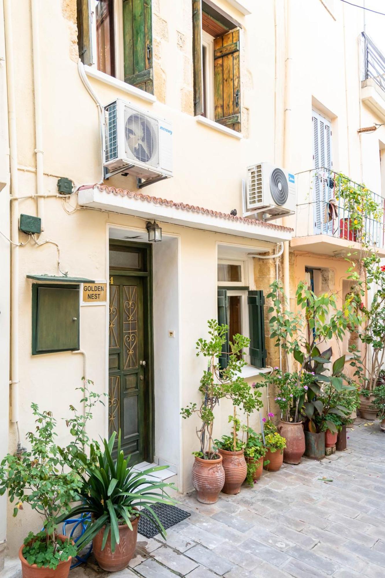 Golden Nest Villa Hriszí Aktí Haniá Kültér fotó